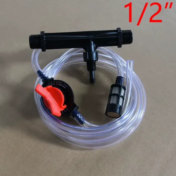 1/2 "3/4" filetage mâle Irrigation Venturi Tube Agriculture Venturi engrais injecteur Fertilisation