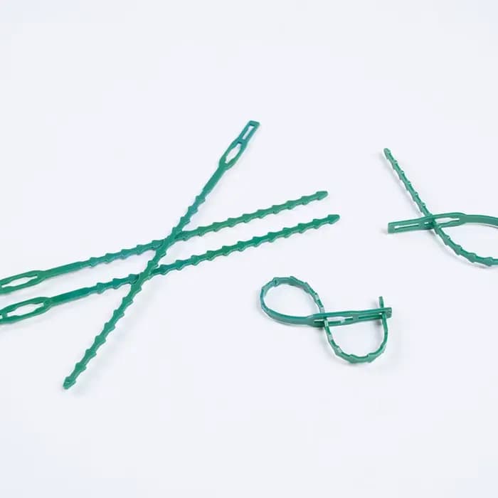 Attaches de câbles de jardin réutilisables, 50/100 pièces, Support de plantes, attaches d'arbustes,