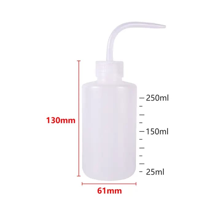 Bouteille en plastique à presser de 30/150/250/500 ml