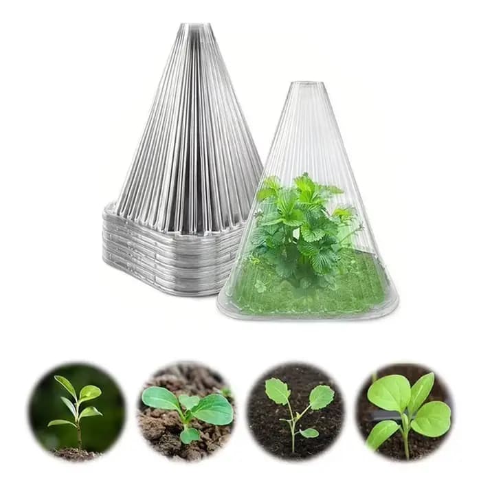 Couverture de protection pour semis de légumes