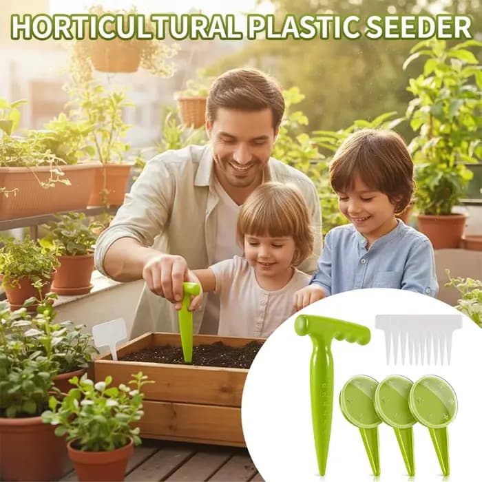 Kit de semoir de jardinage manuel multifonctionnel et réglable pour la maison, outils de jardinage,