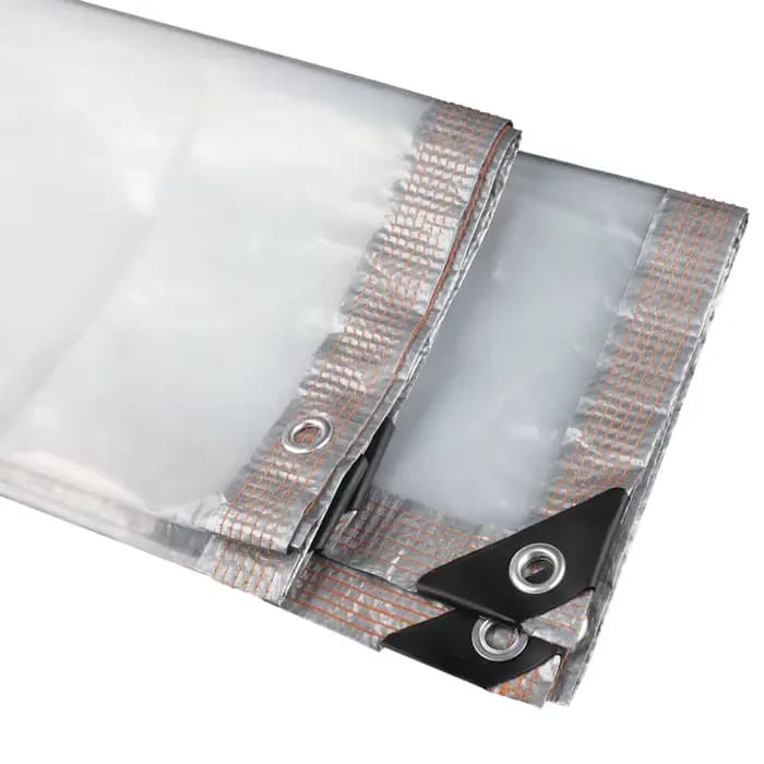 Film plastique Transparent imperméable à la pluie, bâche imperméable pour l'extérieur, terrasse, pla