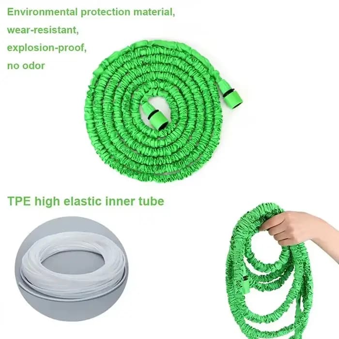 Tuyau d'arrosage magique extensible à haute pression