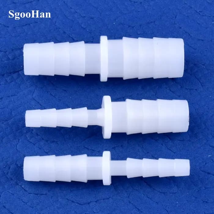 5 ~ 200 pièces 4 ~ 12mm à 2.4 ~ 9mm blanc PE pagode réduisant les connecteurs directs réservoir d'aq
