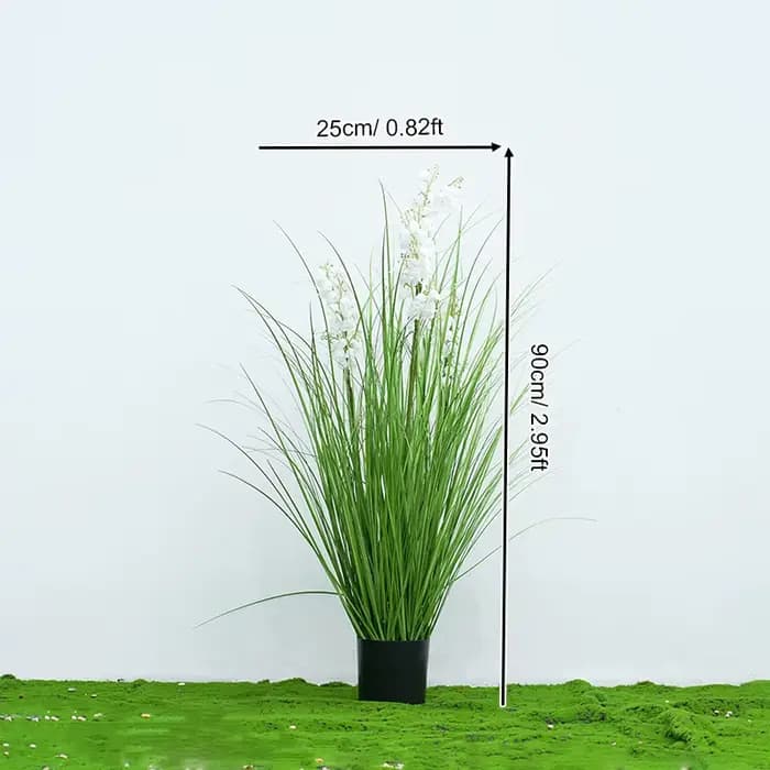 Grandes Plantes Vertes de Bellflower, 90/120cm, Bonsaï Enge avec Pot, Ornements de délégations, Déco