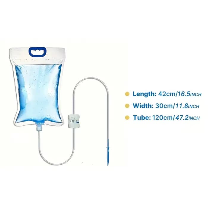2 sacs d'arrosage entièrement automatiques de 5,2 L, sacs d'arrosage réutilisables pour plantes d'in