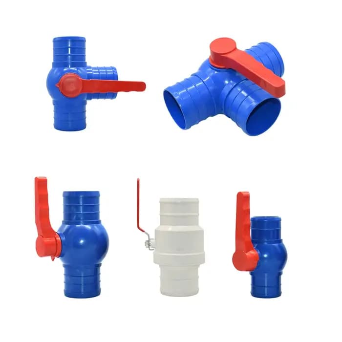 Connecteur de tuyau de ruban d'eau, séparateur de té de robinet, vanne d'arrêt d'eau droite, raccord