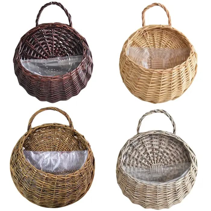 Support de plantes en Pot pratique, panier suspendu de fleurs pastorales, fioriste respirant, jardin