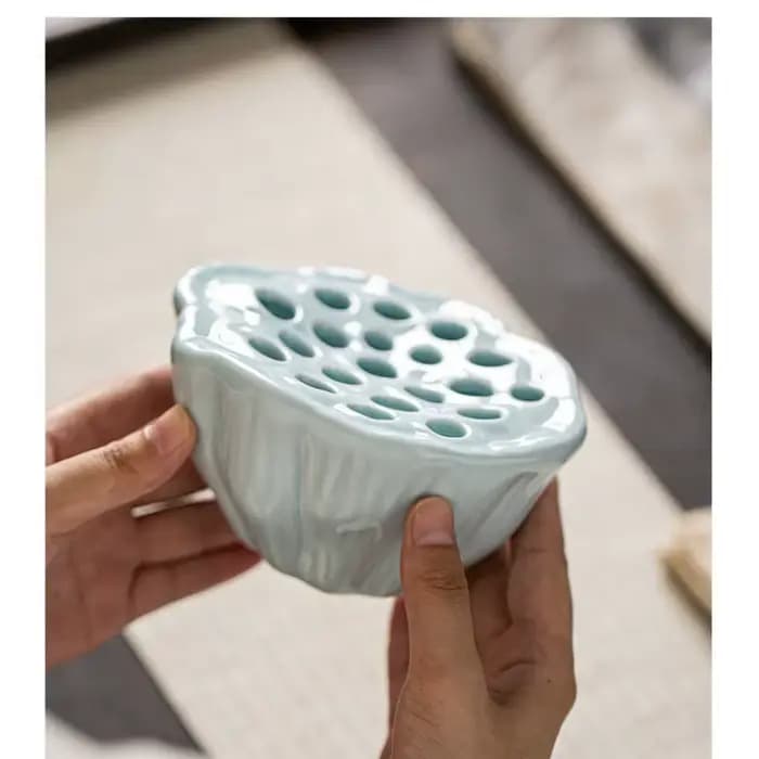 Vase en céramique Lotus
