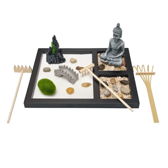 Zen Sand Garden - Décoration de bureau