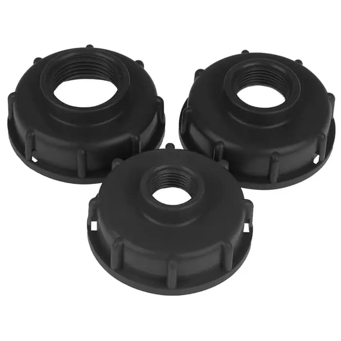 Réservoir Ibc Durable adapté au capuchon fileté grossier S60X6, filetage femelle de 60mm à connecteu