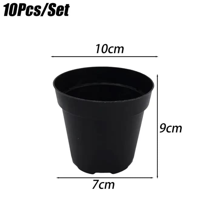 Pots de pépinière de 4/5/6 pouces avec trou de drainage, pots épaissis pour semis, boîte de culture,
