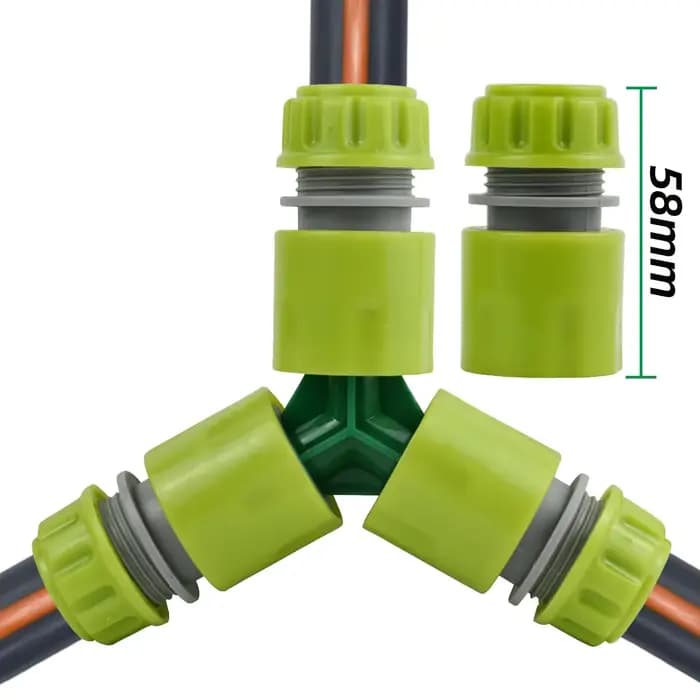Sprycle 5 pièces 1/2 pouces tuyau d'arrosage connecteur rapide 16mm raccord