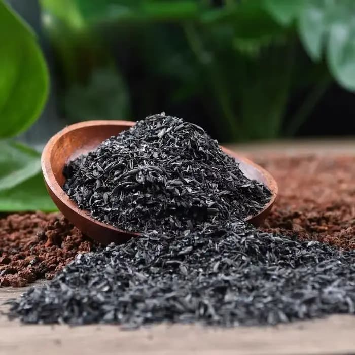 Sac de 750g de charbon de riz granulaire de haute qualité