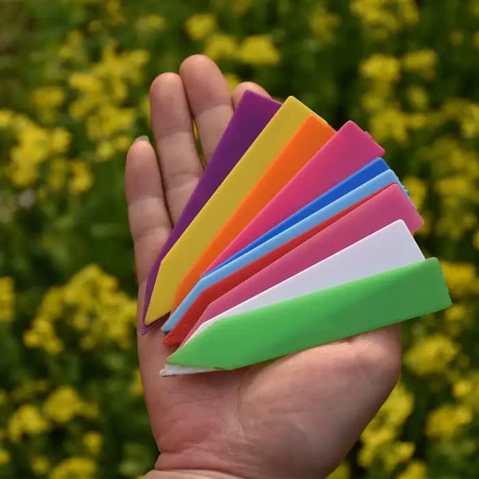 Étiquettes de plantes réutilisables de jardin, 30 à 100 pièces, étiquettes de signe étanches de type