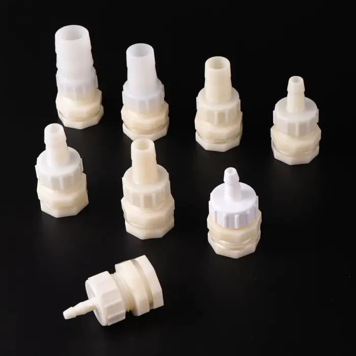 Joints de sortie d'aquarium de poissons 1/2 "3/4", connecteur de seau 4 6 8 10 12 14 16 20mm, raccor