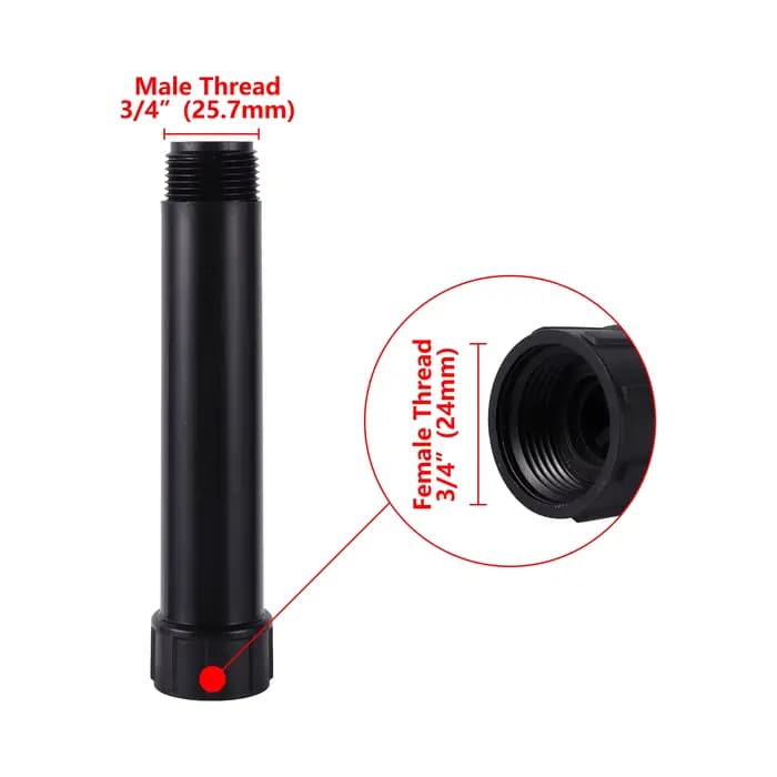 Filtre de pompe à eau de jardin à 120 mailles, 3/4 pouces, filtre à mailles en ligne à haut débit, f