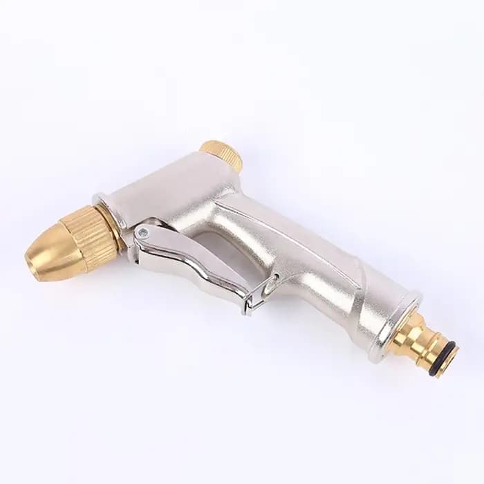 Pistolet pulvérisateur haute pression en laiton pour tuyau d'arrosage