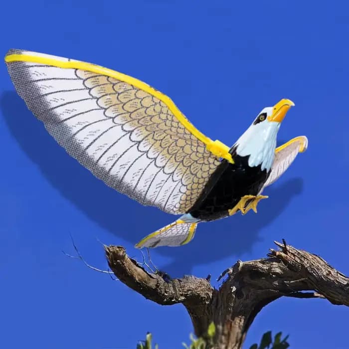 Faux leurre de faucon volant, dissuasif pour oiseaux, répulsif à pigeons pour jardin, épouvantail, r