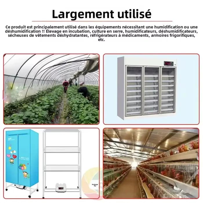Contrôleur d'humidité numérique ZFX-13001, contrôle automatique de l'humidité, capteur d'humidité intelligent haute précision