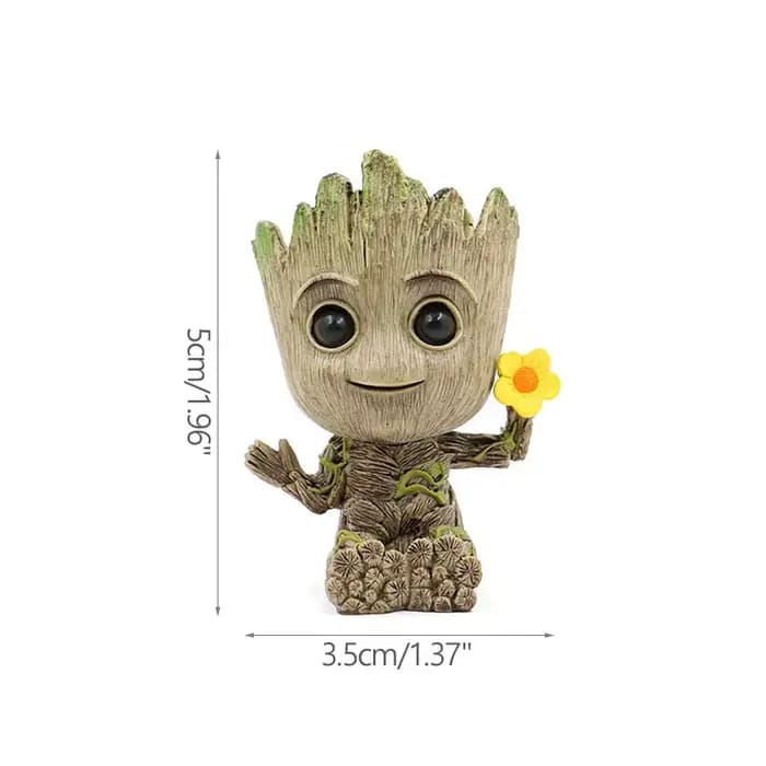Populaire Groot Pot de fleur plantes bassin maison bureau décoration Figurines à la main Miniature m