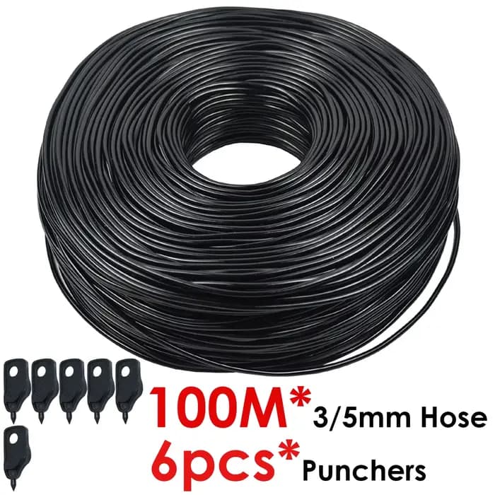 KESLA 5-100M jardin 3/5mm tuyau d'arrosage 1/8 ''tuyau PVC Micro tube d'irrigation goutte à goutte a