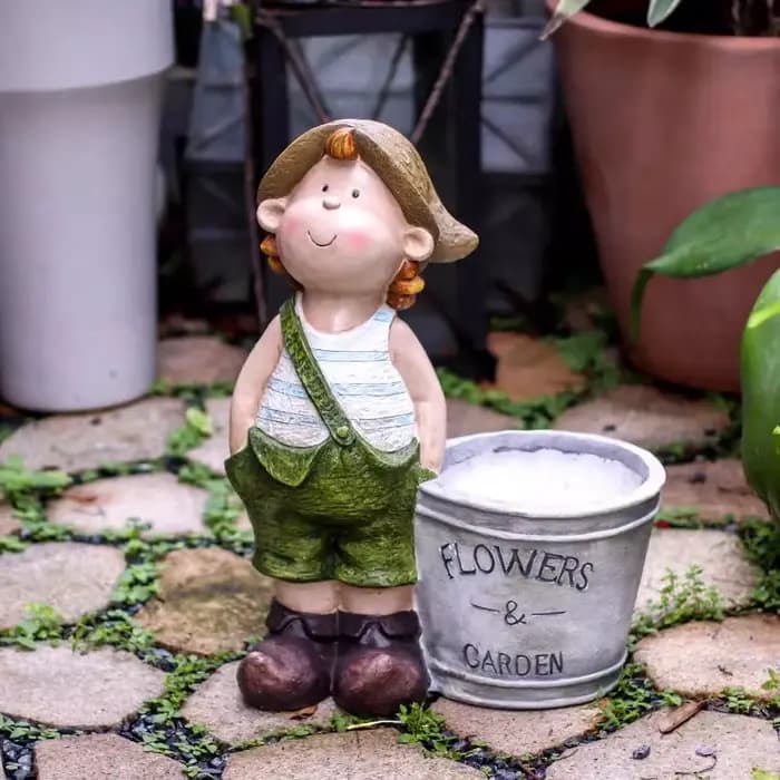 Jardinière succulente créative pour balcon