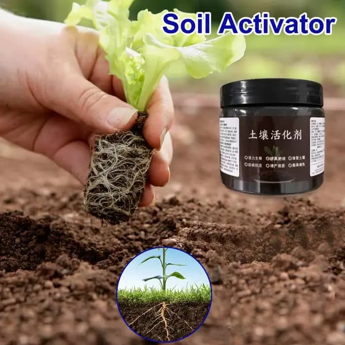 Trésor d'activation du sol Source minérale du potassium Fulvicate améliore le sol régule l'acide-alcaline Fertilisation de croissance soluble dans l'eau