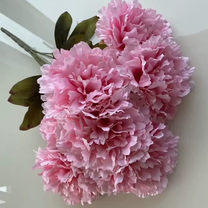 Fleurs artificielles d'hibiscus à 7 têtes | Faux Bouquet