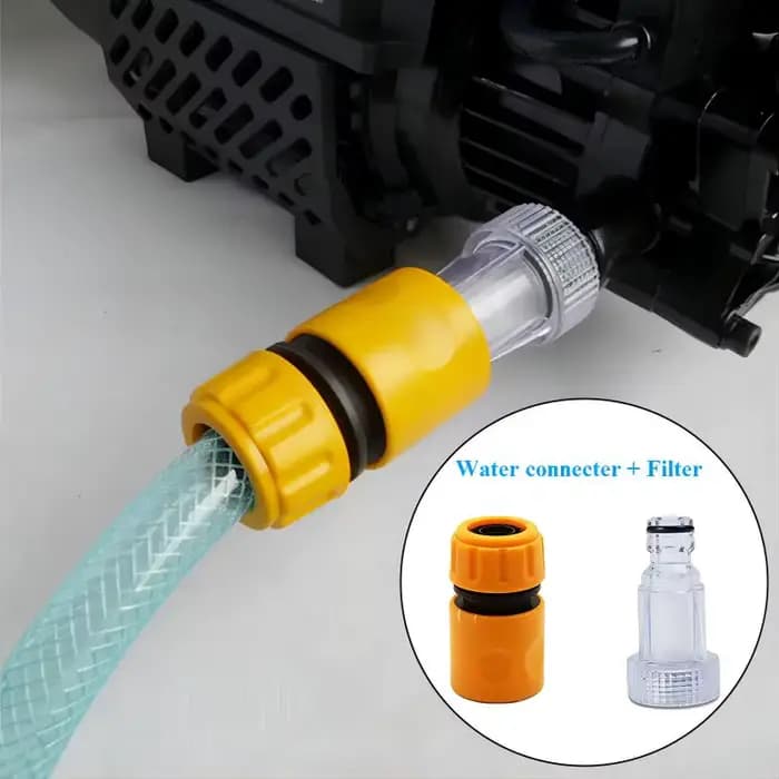 Robinet de jardin avec connecteur rapide de tuyau, adaptateur d'irrigation goutte à goutte, joint de