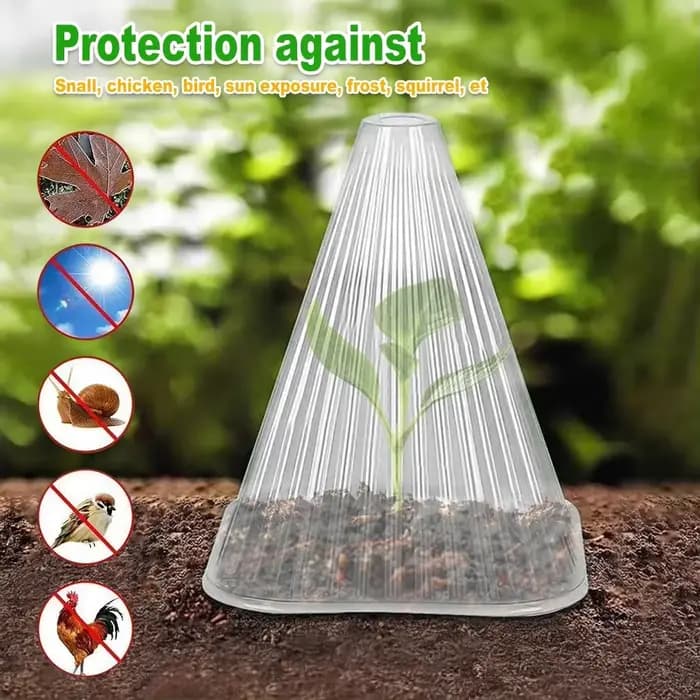 Couverture de protection pour semis de légumes