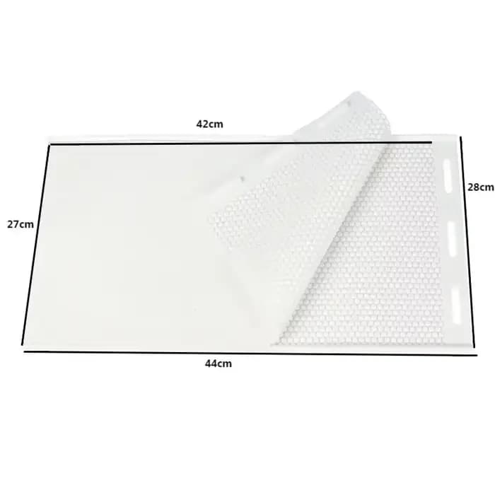 Moule de base en accent d'abeille en PVC souple, feuille de presse à la cire d'abeille, moule de bas