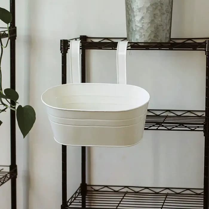 Mur de fleurs en fer en métal, pot de plantes, jardinière de jardin, pots de balcon, panier succulen