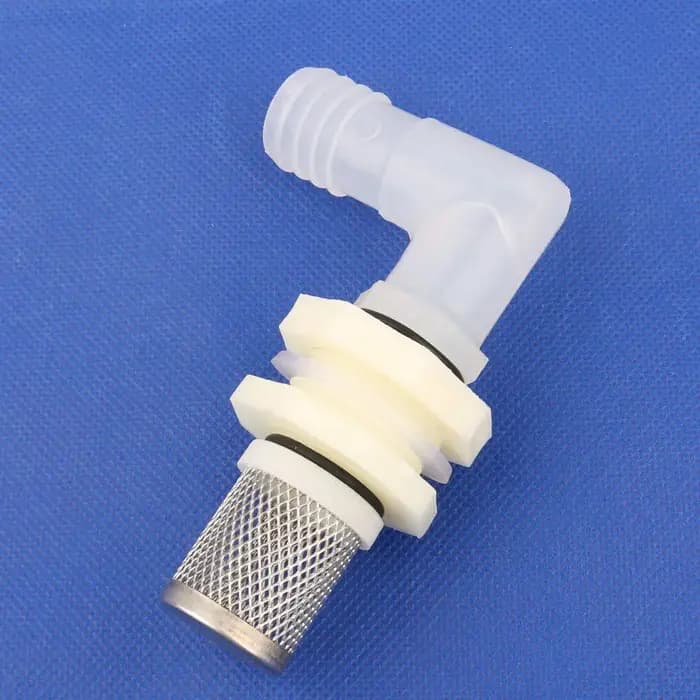 Joints coudés en acier inoxydable pour Aquarium, 20mm, connecteurs de Drainage de réservoir d'eau, J