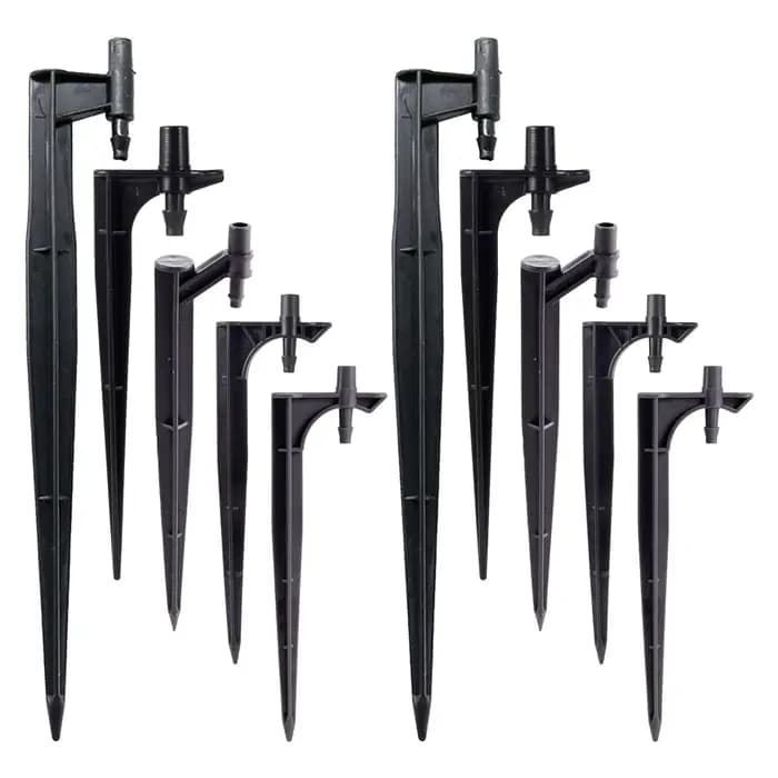 Support de buse avec tête d'arrosage, longueur 10/13/14/15/20cm, 7.5mm à 4/7mm, raccord rapide d'ins