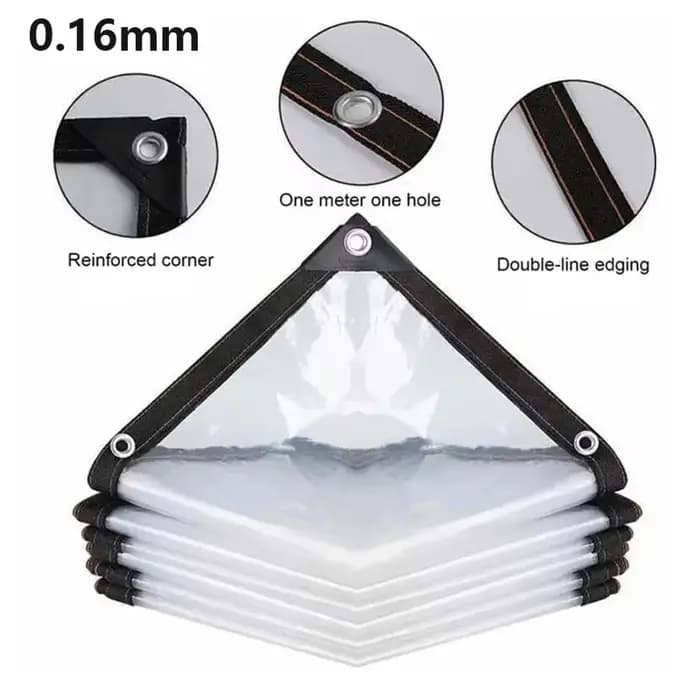 Film d'abri en plastique Transparent pour jardinage