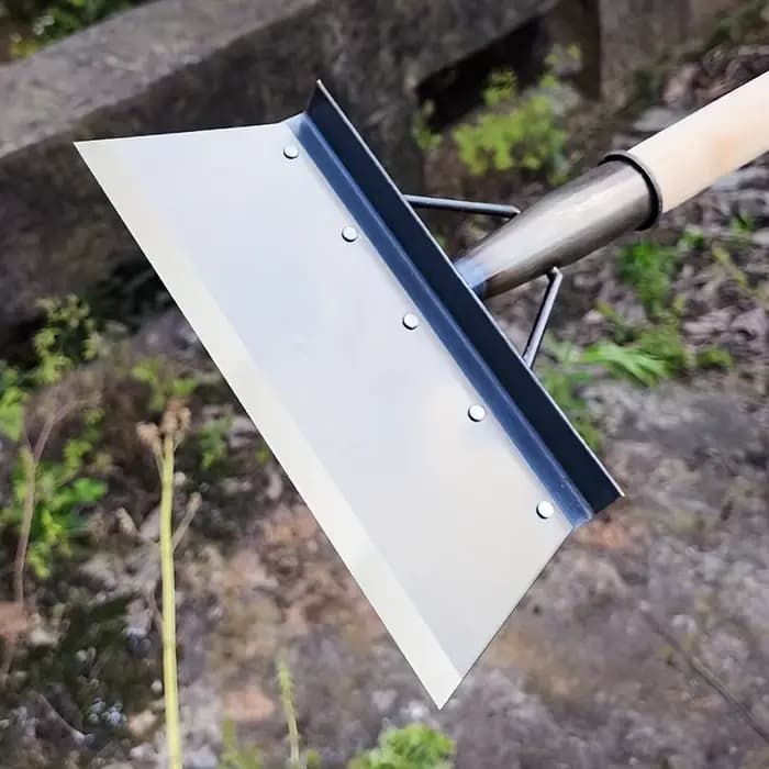 Pelle de jardinage multifonctionnelle en métal – adaptée à nettoyer les déchets agricoles