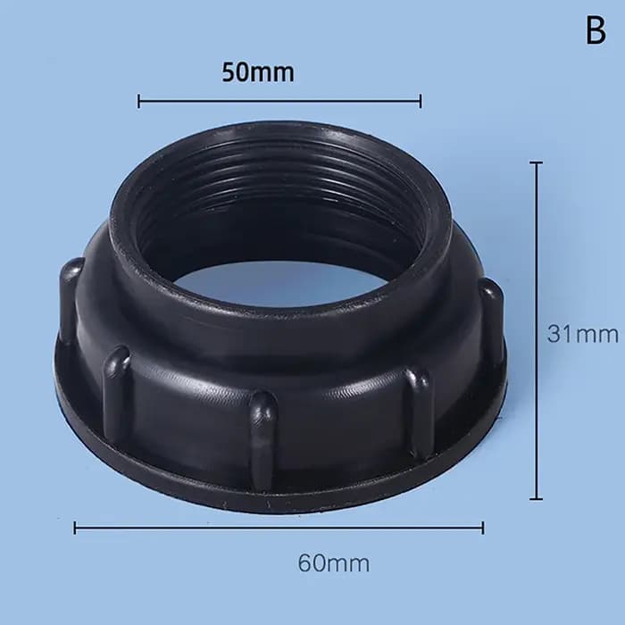 Raccord de réservoir d'eau IBC Durable bleu