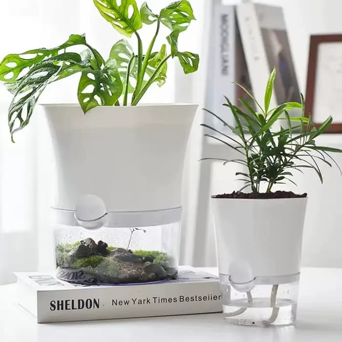 Mini pot de fleur hydroponique pour la décoration de la maison