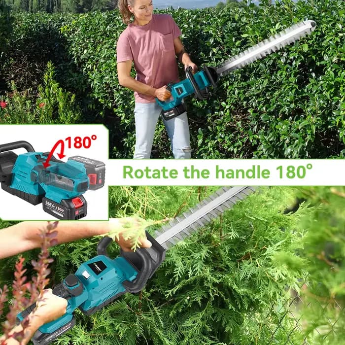 Taille-haie électrique 3000 tr/min tondeuse à gazon jardin affichage LED aménagement paysager