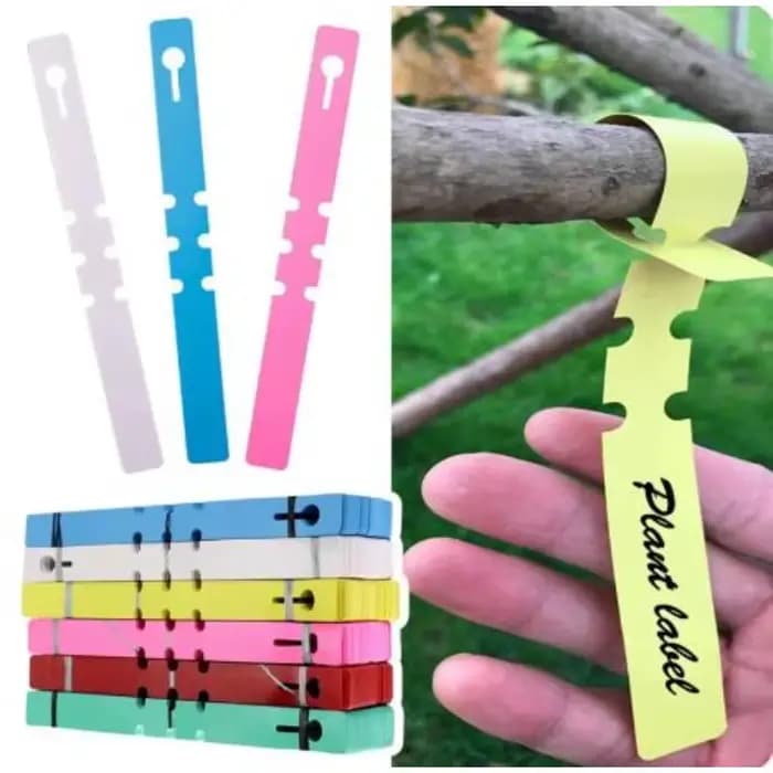 Étiquette de plante étanche en plastique, étiquette suspendue pour plantes de jardinage, outil d'éti