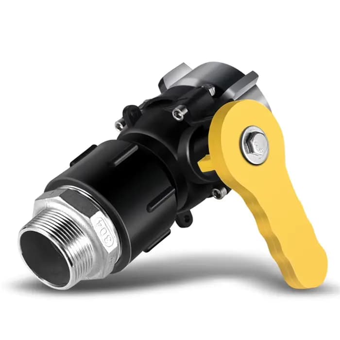 Connecteur de Valve de réservoir d'eau IBC 1000L, adaptateur de Valve 60mm/2 pouces, Kit de pièces d