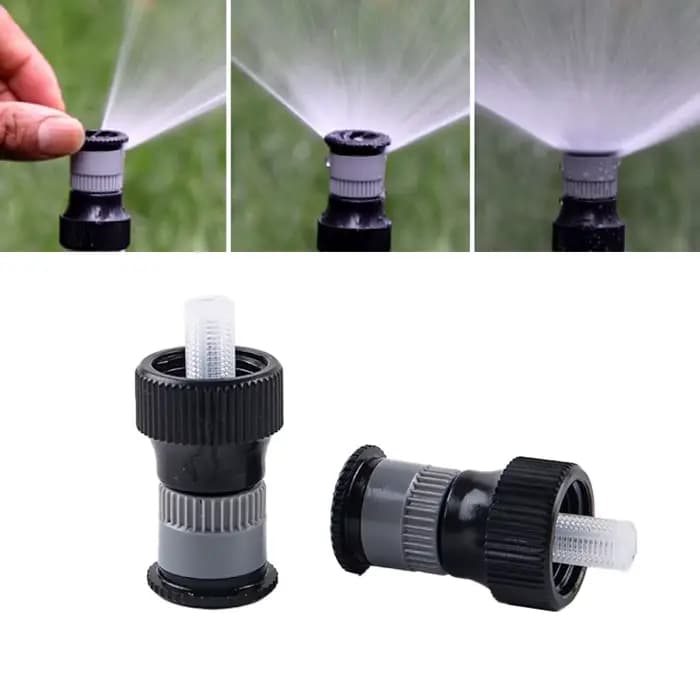 1 pièce réglable 360 ° Arroseur pour buse d'irrigation de pelouse de jardin, arrosage automatique