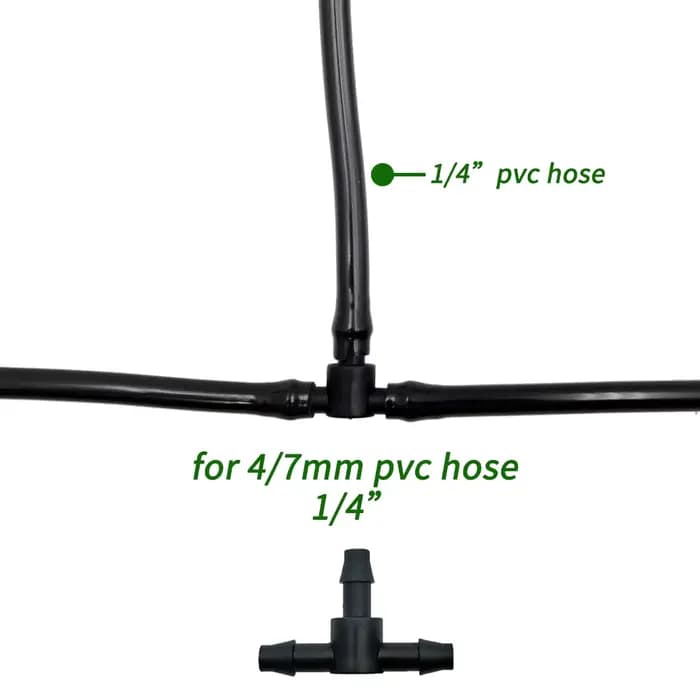 OASIS – connecteur en plastique barbelé à 3 voies, 50 pièces, pour tubes de 4/7mm, raccords de tuyau