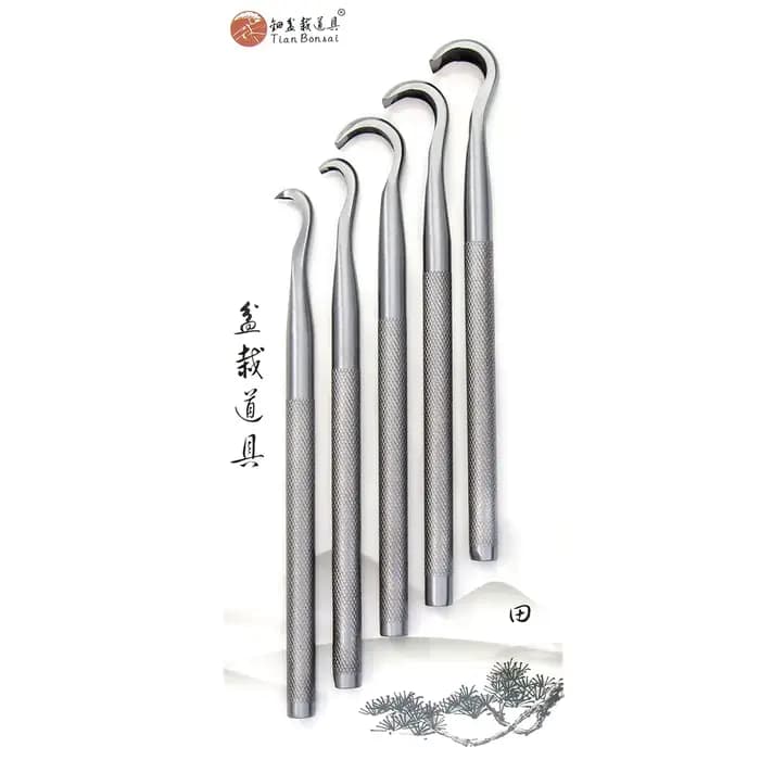 Ensemble d'outils de sculpture pour bonsaï CT-A, forgés en acier allié 5Cr15MoV, outils pour bonsaï