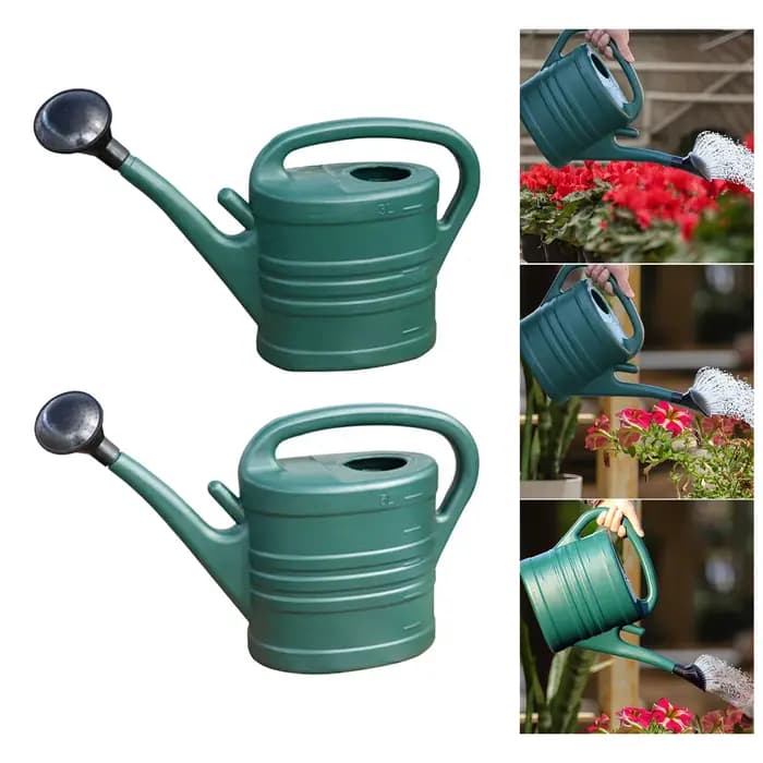 Arrosoir de jardin de 3 litres avec poignée, pot d'arrosage pour la maison, entonnoir, accessoires et équipement pour plantes et fleurs