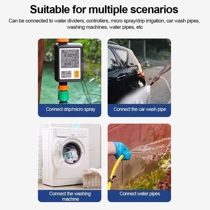 Robinet d'eau en cuivre portable, résistant au gel, double/simple sortie, séparateur de robinet d'ea