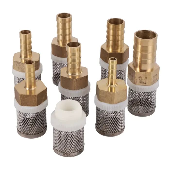 Filtre à maille en acier inoxydable, tuyau de protection de pompe d'irrigation de jardin, livres d'e