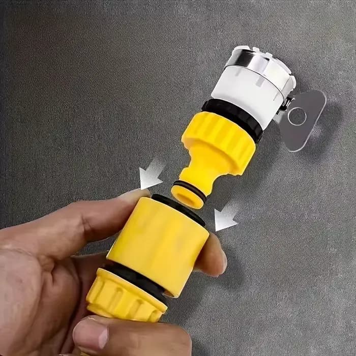 Adaptateur de tuyau d'arrosage à connexion rapide, connecteur Double mâle de 1/2 pouces pour système