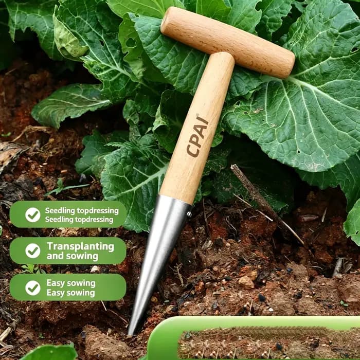 Outil de jardinage en acier inoxydable pour la transplantation
